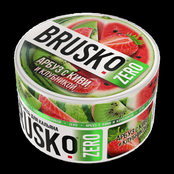 Смесь Brusko Арбуз С Киви И Клубникой (Zero)  250 гр в Самаре