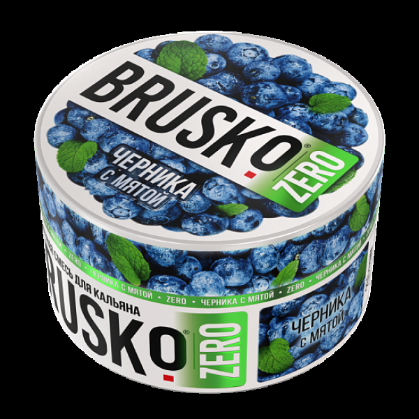 Смесь Brusko Черника С Мятой (Zero)  250 гр в Самаре