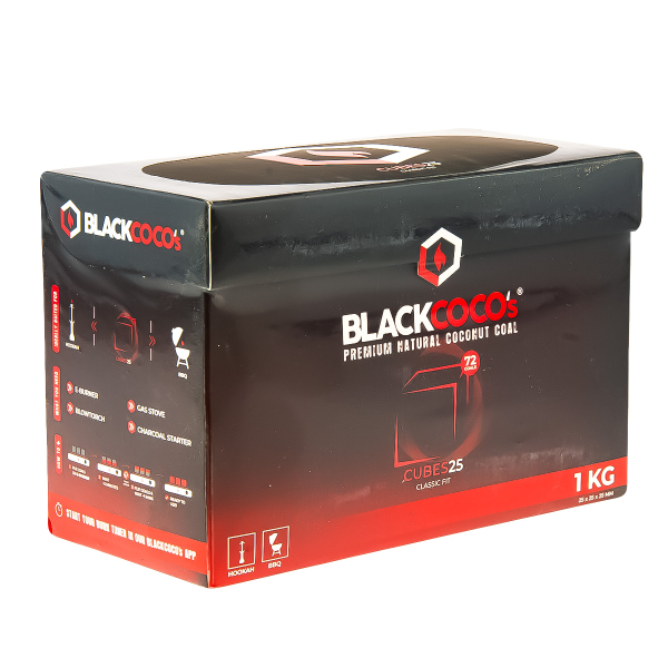 Уголь Blackcoco’s Кокосовый 72 Шт (25 Мм) в Самаре