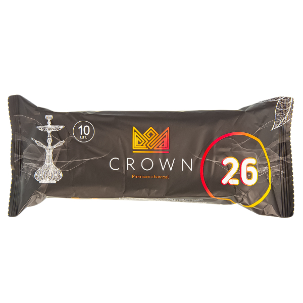 Уголь Crown Кокосовый 10 Шт (26 Мм) в Самаре