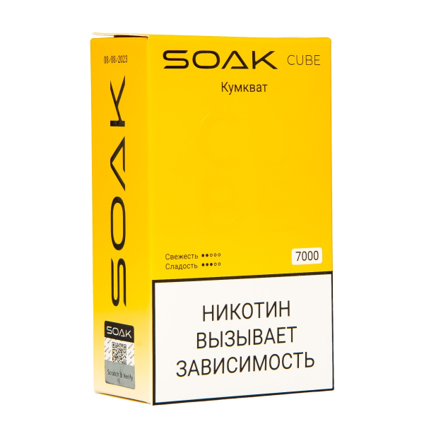 Soak Cube Кумкват 7000 Затяжек в Самаре