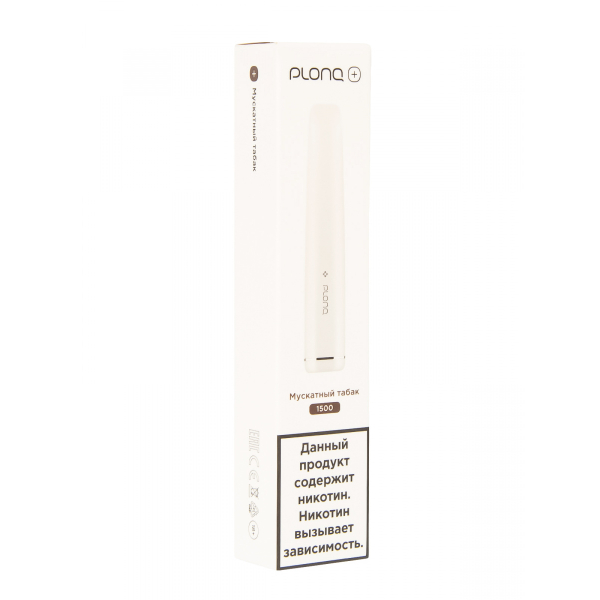 Plonq Plus Мускатный Табак (1500 Затяжек) 20 Мг в Самаре