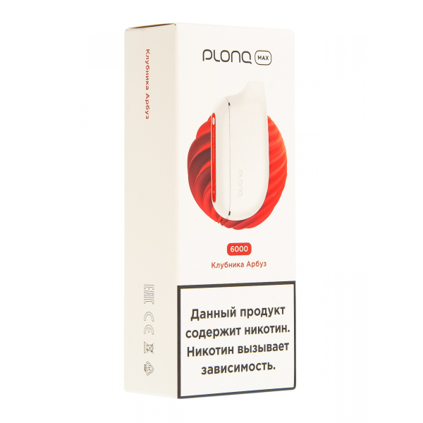 Plonq Max Клубника Арбуз (6000 Затяжек) 20 Мг в Самаре