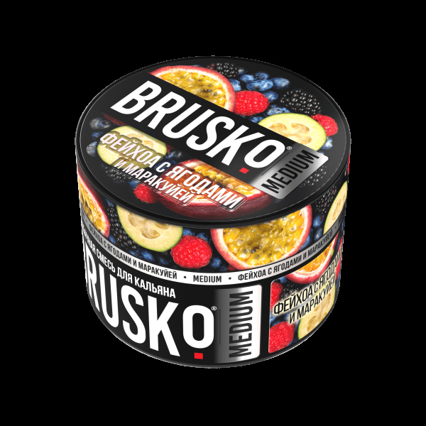 Смесь Brusko Medium Фейхоа С Ягодами И Маракуйей  50 гр в Самаре