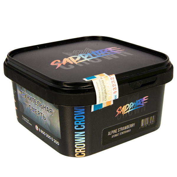 Табак Sapphire Crown Alpine Strawberry  200 грамм в Самаре