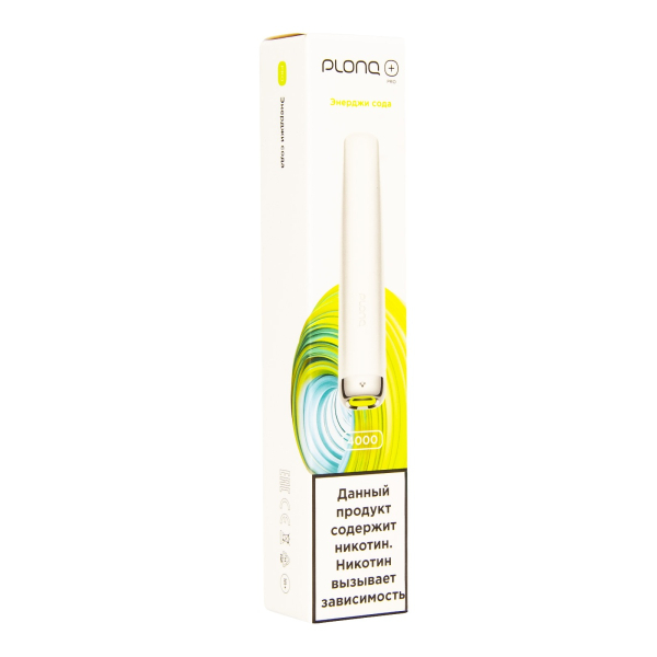 Plonq Plus Pro Энерджи Сода (4000 Затяжек) 20 Мг в Самаре