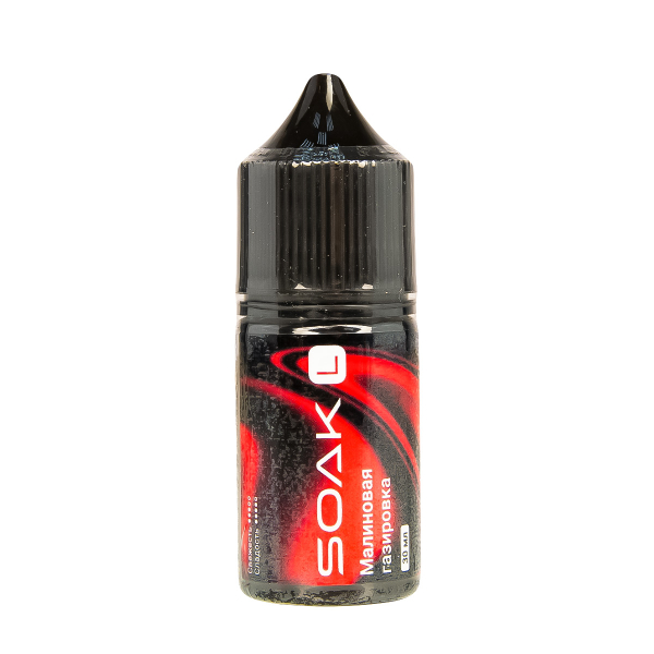 Жидкость Soak L30 Raspberry Soda 30 Мл 2 Мг в Самаре