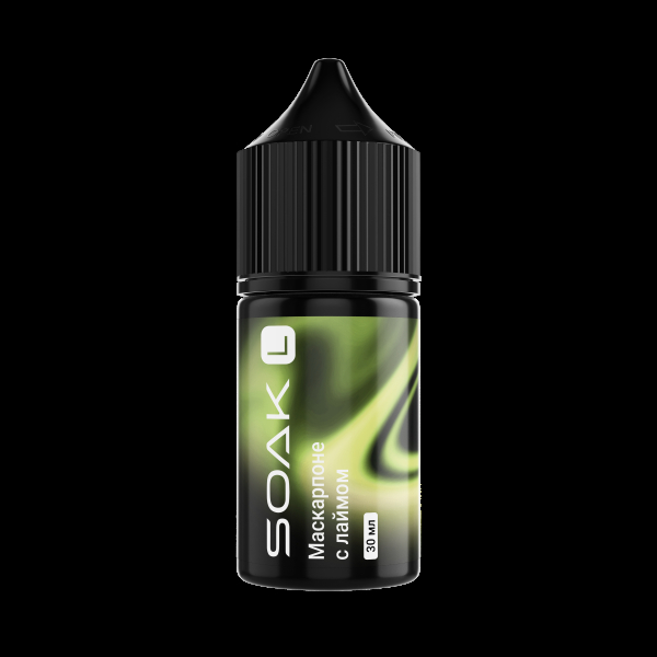 Жидкость Soak L30 Mascarpone Lime 30 Мл 2 Мг в Самаре