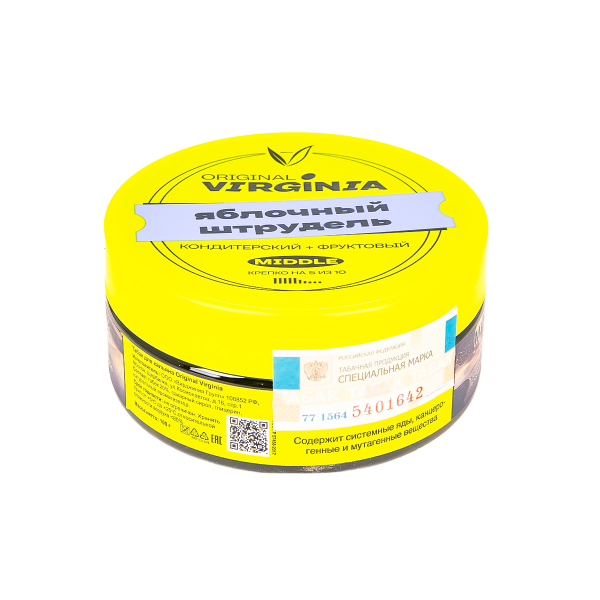 Табак Original Virginia Middle Яблочный Штрудель  100 грамм в Самаре