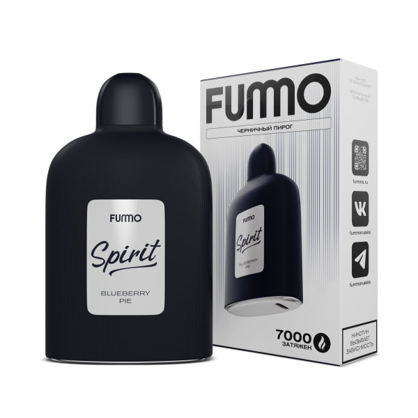 Электронка Fummo Spirit Черничный Пирог   в Самаре
