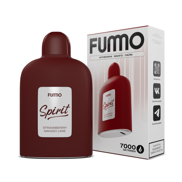 Электронка Fummo Spirit Клубника Манго Лайм  в Самаре