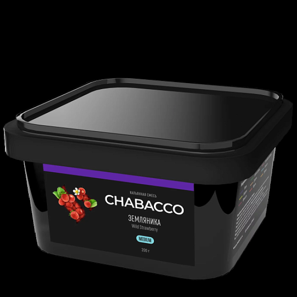 Смесь Chabacco Wild Strawberry    Medium 200 гр в Самаре