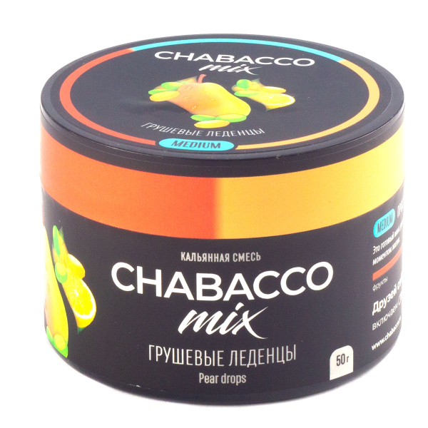 Смесь Chabacco Mix Pear Drops   Medium 50 гр в Самаре