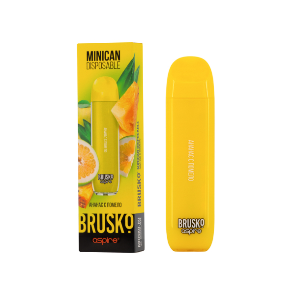 Электронка Brusko Minican Ананас С Помело (1500 Затяжек) в Самаре
