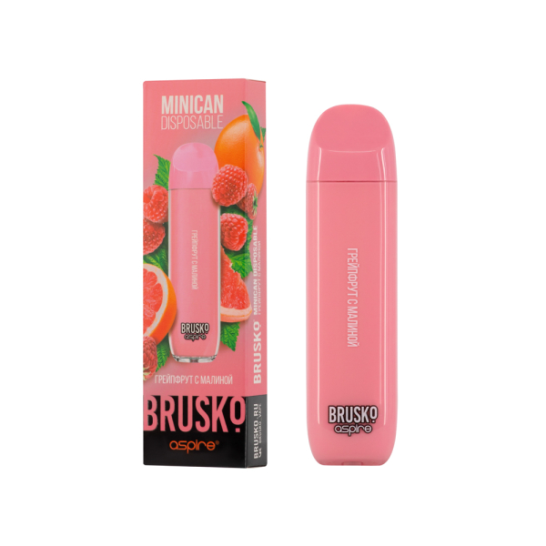 Электронка Brusko Minican Грейпфрут С Малиной (1500 Затяжек) в Самаре
