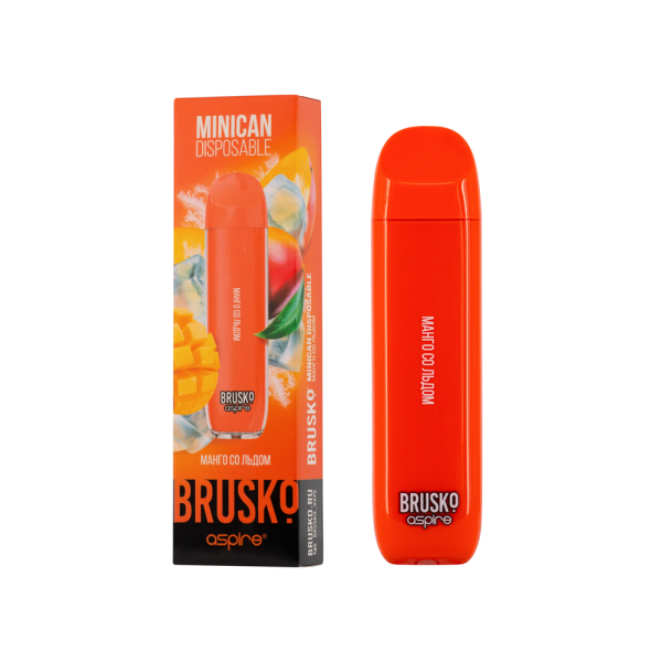 Электронка Brusko Minican Манго Со Льдом (1500 Затяжек) в Самаре