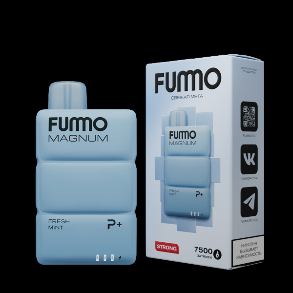 Электронка Fummo Magnum Свежая Мята (7500 Затяжек) в Самаре