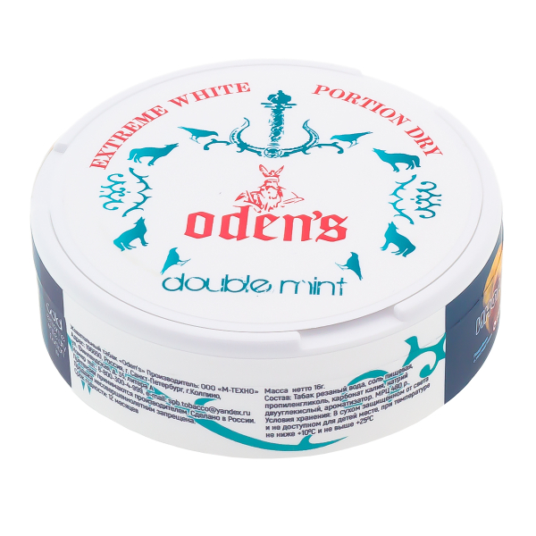 Жевательный табак Odens Tar Double Mint в Самаре