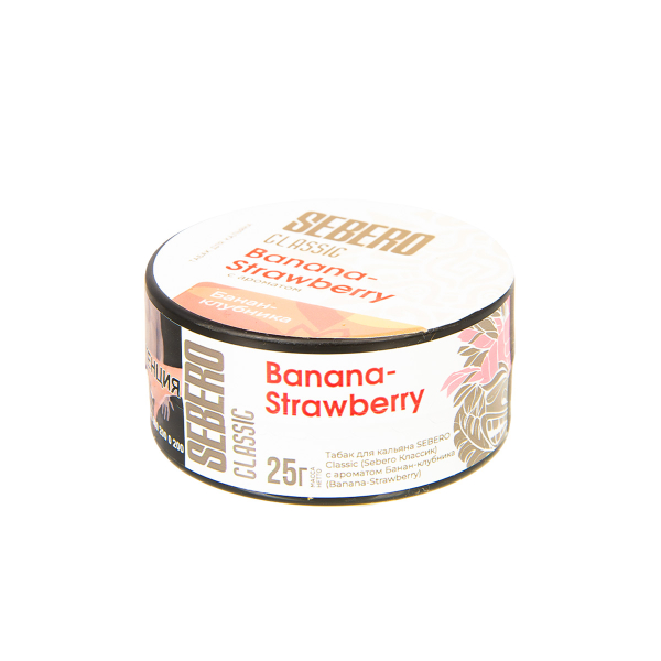 Табак Sebero Banana Strawberry  25 грамм в Самаре