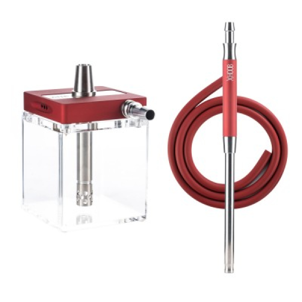 Кальян Hoob Subatom Wine Red Stainless Steel в Самаре