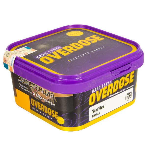 Табак Overdose Waffles  200 грамм в Самаре