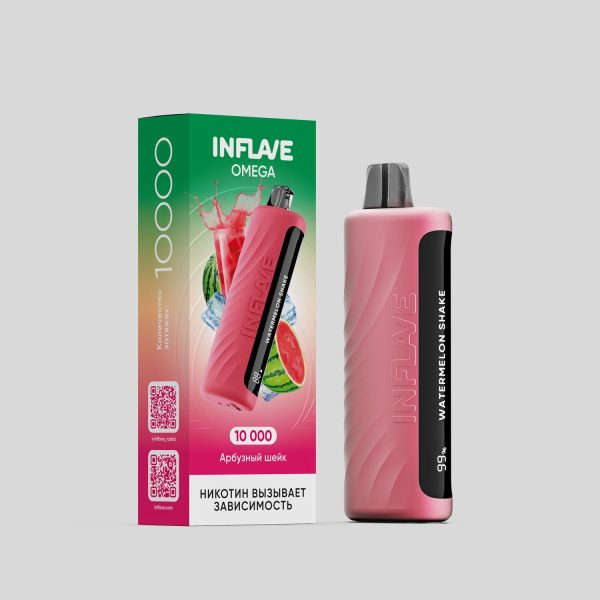 Электронка Inflave Omega Арбузный Шейк (10000 Затяжек) в Самаре