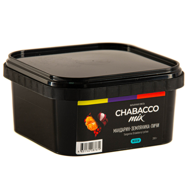 Смесь Chabacco Mix Medium Tangerine Strawberry Lychee  200 гр в Самаре