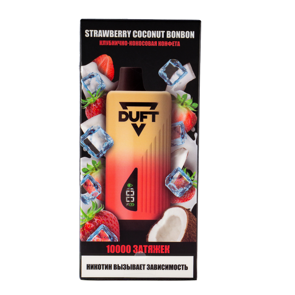 Электронка Duft Strawberry Coconut Bonbon (10000 Затяжек) в Самаре