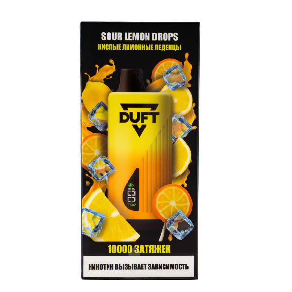 Электронка Duft Sour Lemon Drops (10000 Затяжек) в Самаре