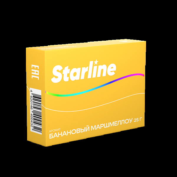Табак Starline Банановый Маршмеллоу  25 грамм в Самаре