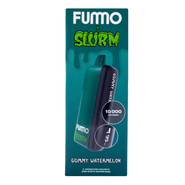 Электронка Fummo Indic Slurm Кислый Арбузный Мармелад (10 000 Затяжек) в Самаре