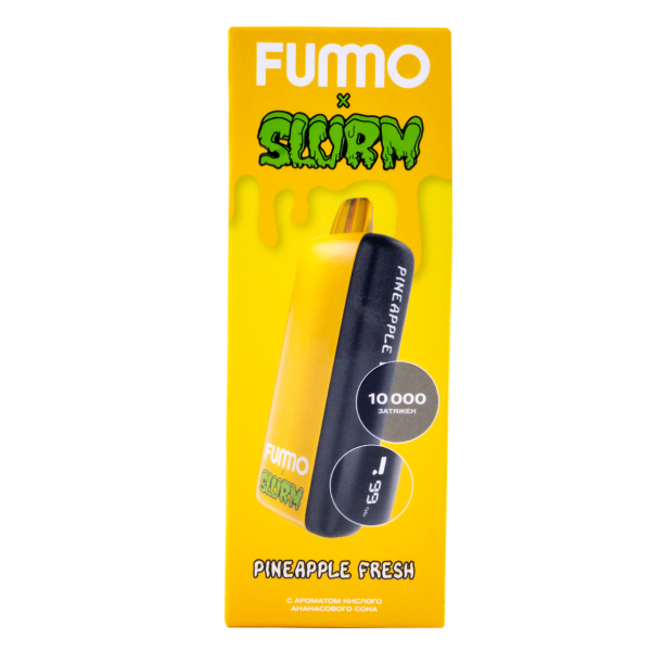 Электронка Fummo Indic Slurm Кислый Ананасовый Сок (10 000 Затяжек) в Самаре