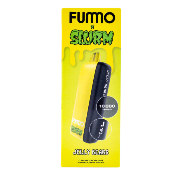 Электронка Fummo Indic Slurm Кислые Мармеладные Мишки (10 000 Затяжек) в Самаре