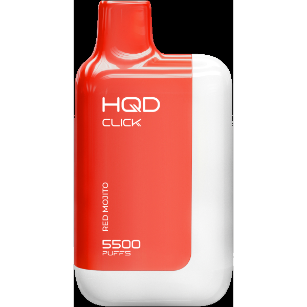 POD-система Hqd Click Устройство + Картридж Красный Мохито (5500 Затяжек) в Самаре