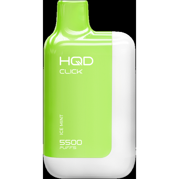POD-система Hqd Click Устройство + Картридж Ледяная Мята (5500 Затяжек) в Самаре