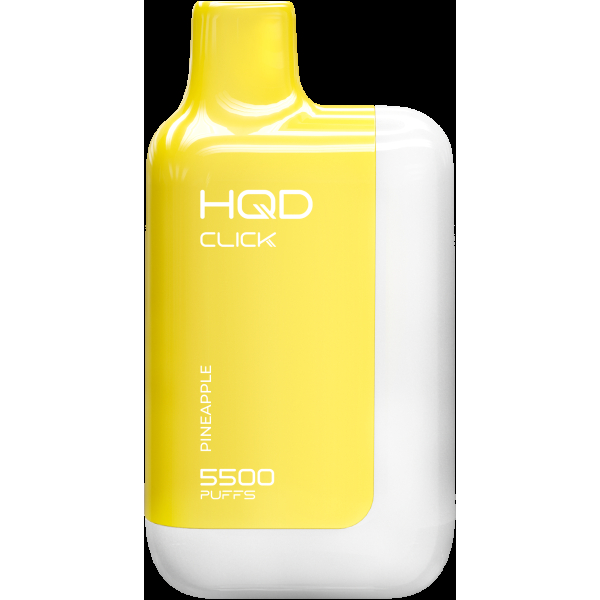 POD-система Hqd Click Устройство + Картридж Ананас (5500 Затяжек) в Самаре