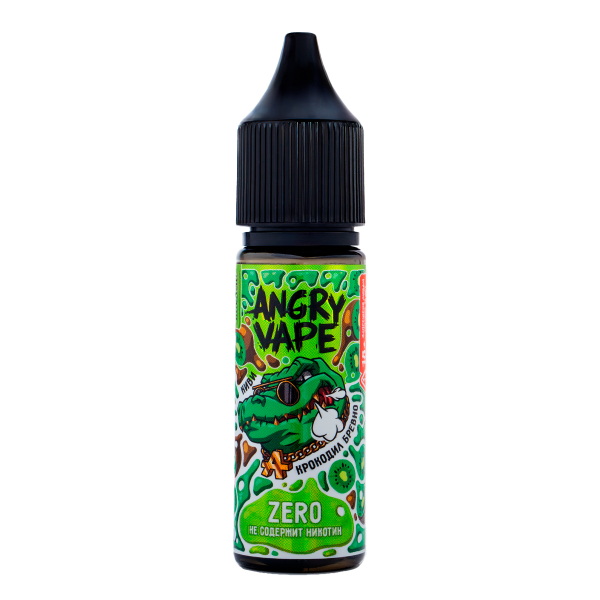 Жидкость Angry Vape Zero Крокодил Бревно 30 Мл в Самаре