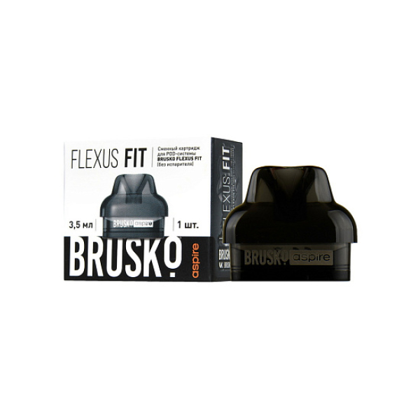 Сменный Картридж Brusko Flexus Fit (Черный) 3,5 Мл, Упак. 1 Шт в Самаре