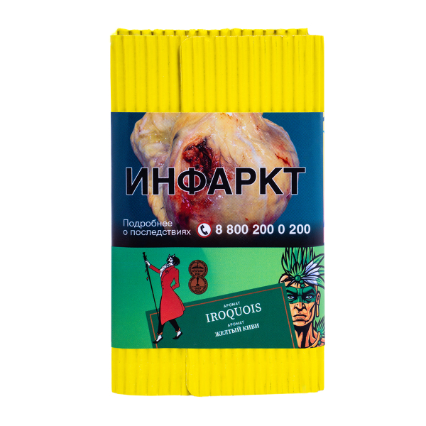Табак Satyr Iroquois (Желтый Киви)  100 грамм в Самаре