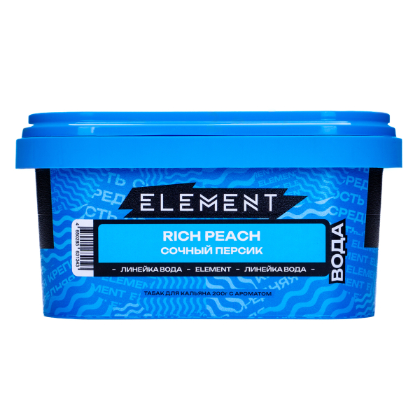 Табак Element Вода Rich Peach 200 грамм в Самаре