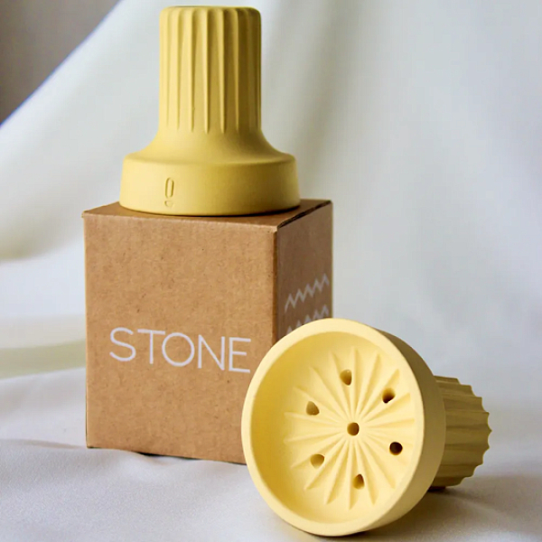 Чаша Облако Stone Classic Желтый для кальяна в Самаре