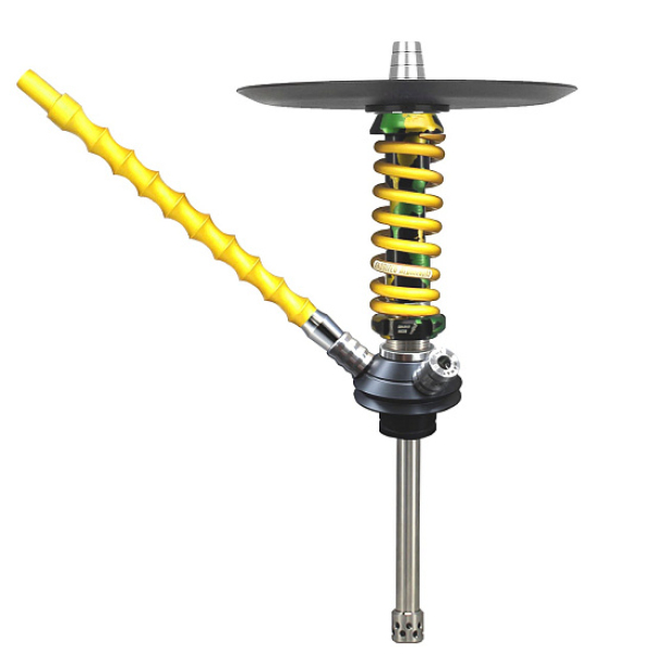 Кальян Mamay Customs Coilovers Micro Зелено Золотой Сплеш  в Самаре