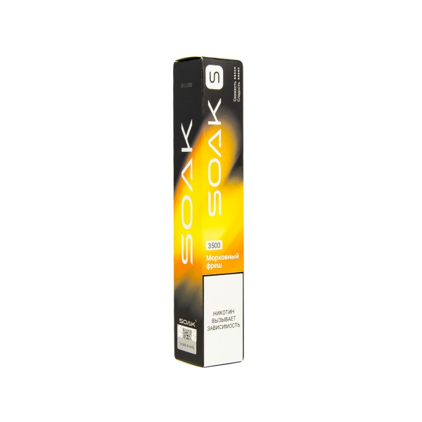 ЭСДН SOAK S Carrot Juice 3500 тяг в Самаре