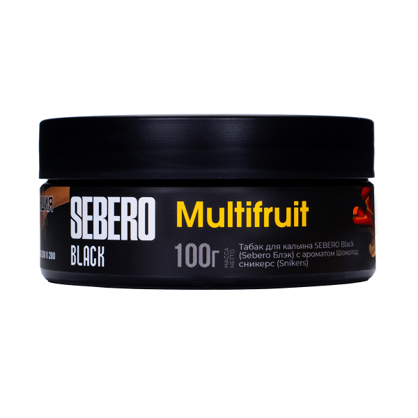 Табак Sebero Black Multifruit 100 грамм в Самаре