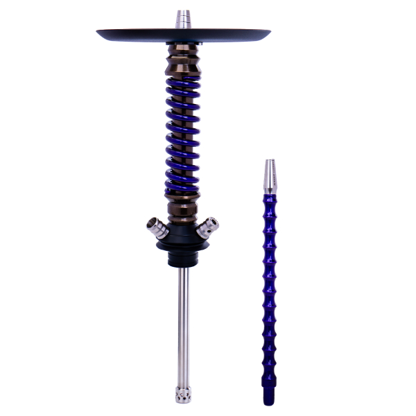 Кальян Mamay Customs Coilovers Mini Бронза Фиолетовый Лак в Самаре