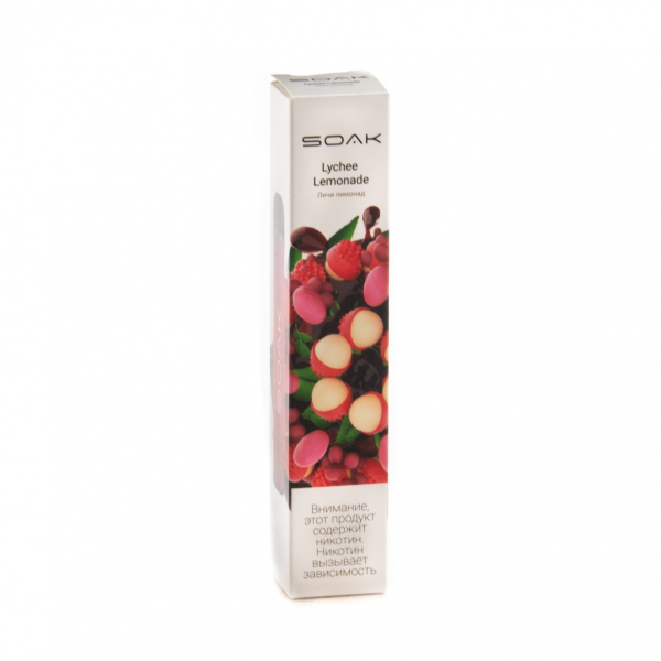 Электронная сигарета Soak X Lychee Lemonade 2200 в Самаре