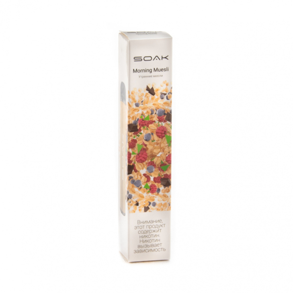 Электронная сигарета Soak X Morning Muesli 2200 в Самаре