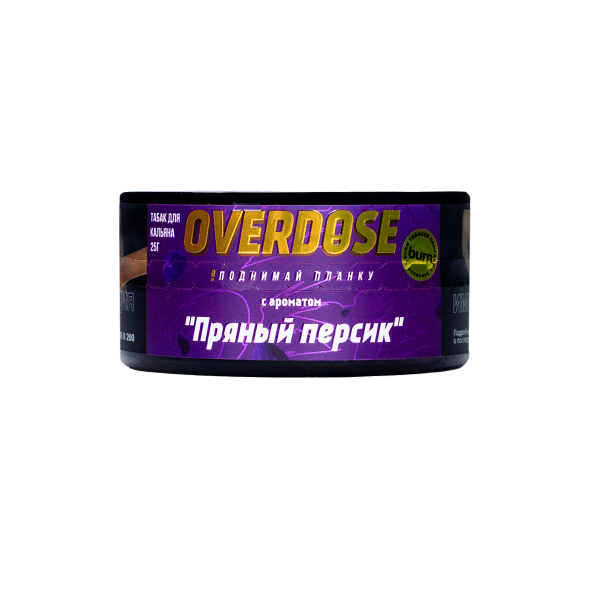 Табак Overdose Kashmir Peach 25 грамм в Самаре