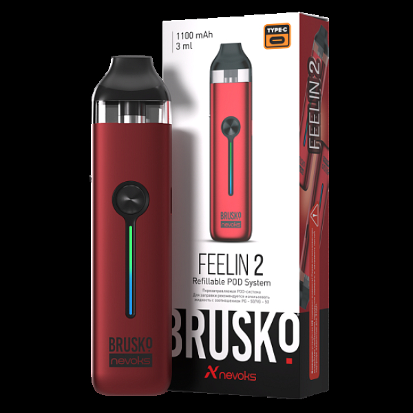 POD-система Brusko Feelin 2 Малиновый в Самаре