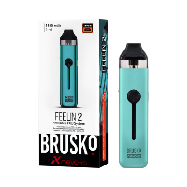 POD-система Brusko Feelin 2 Мятный в Самаре